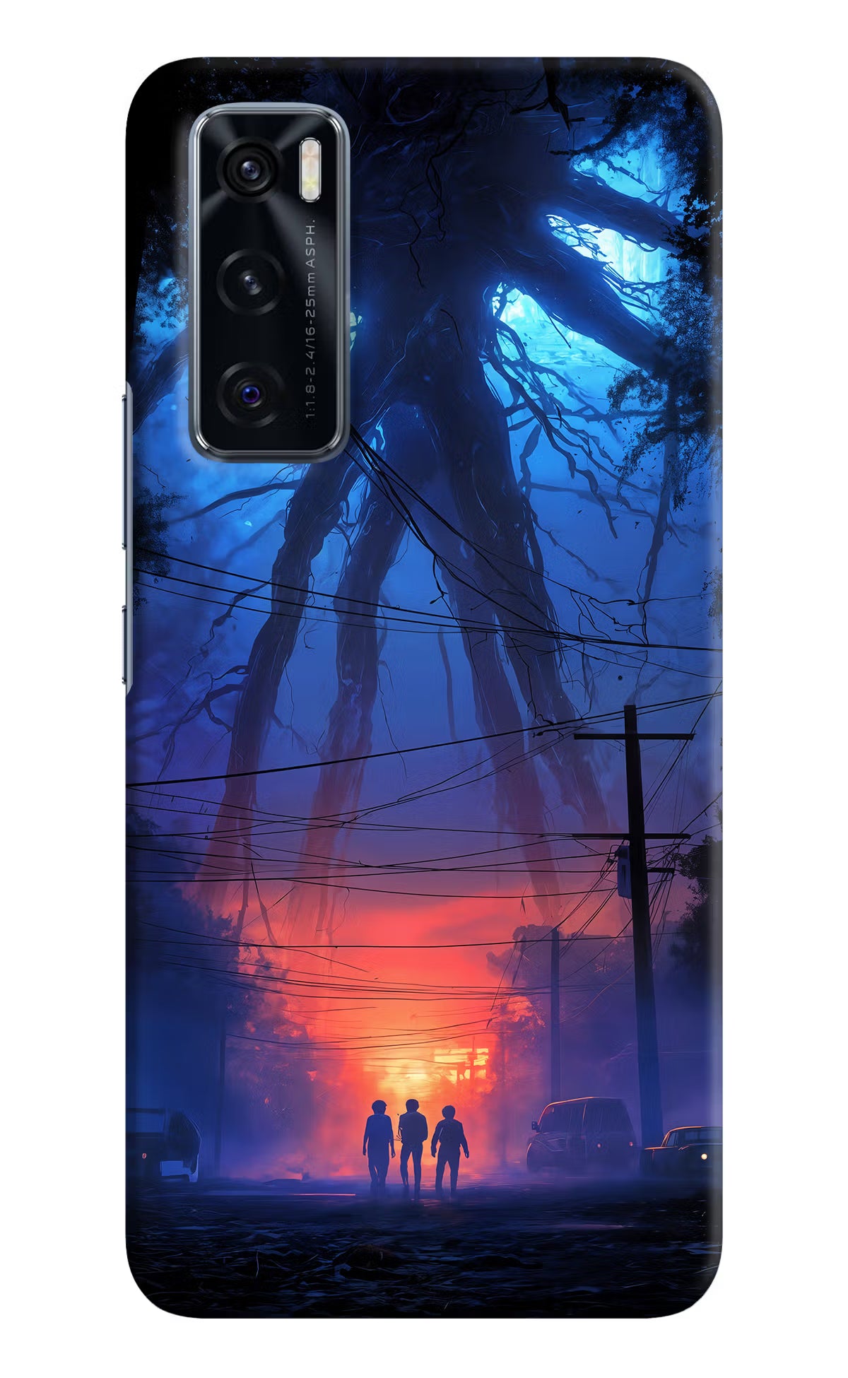 Ordinary Things Shadow Vivo V20 SE Hard Case Back Cover by Casekaro