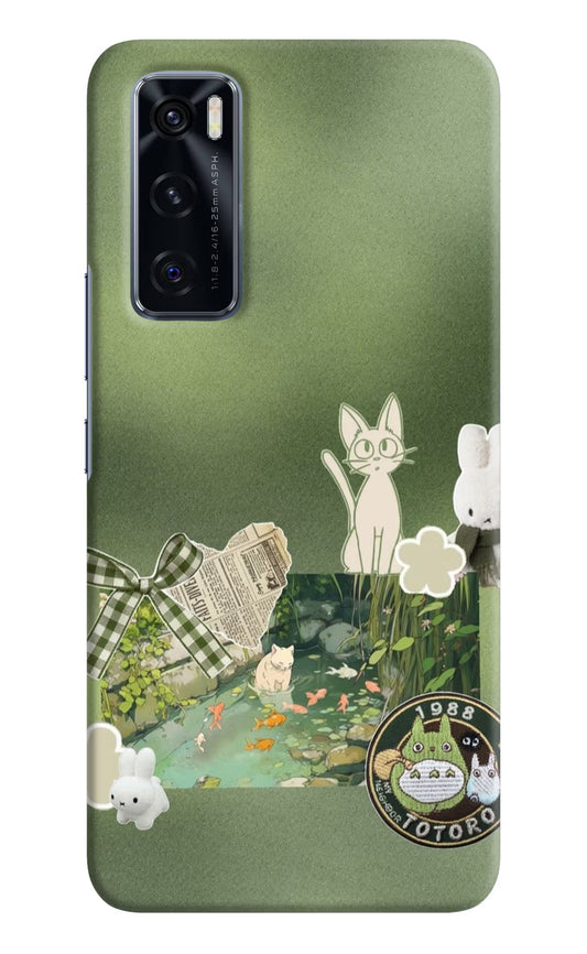 Aesthetic anime Vivo V20 SE Back Cover