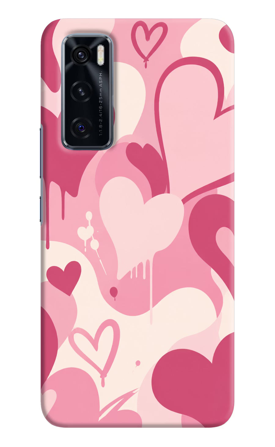 Hearty case Vivo V20 SE Back Cover, Hard case