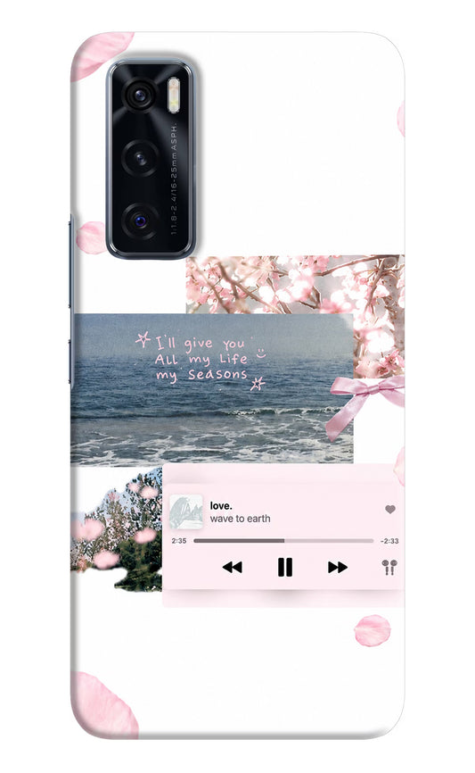 Wave to earth Vivo V20 SE Back Cover