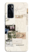 Soft Aesthetic Vivo V20 SE Hard Case Back Cover by Casekaro