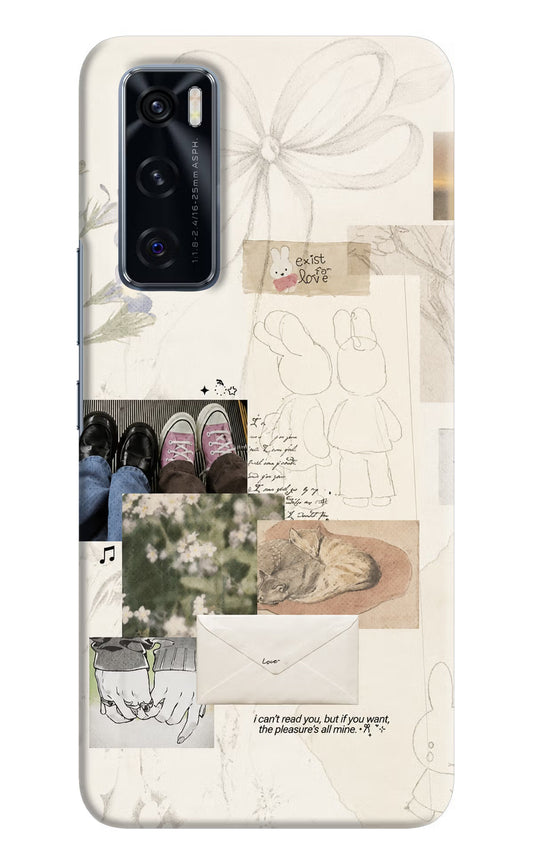 Soft Aesthetic Vivo V20 SE Back Cover