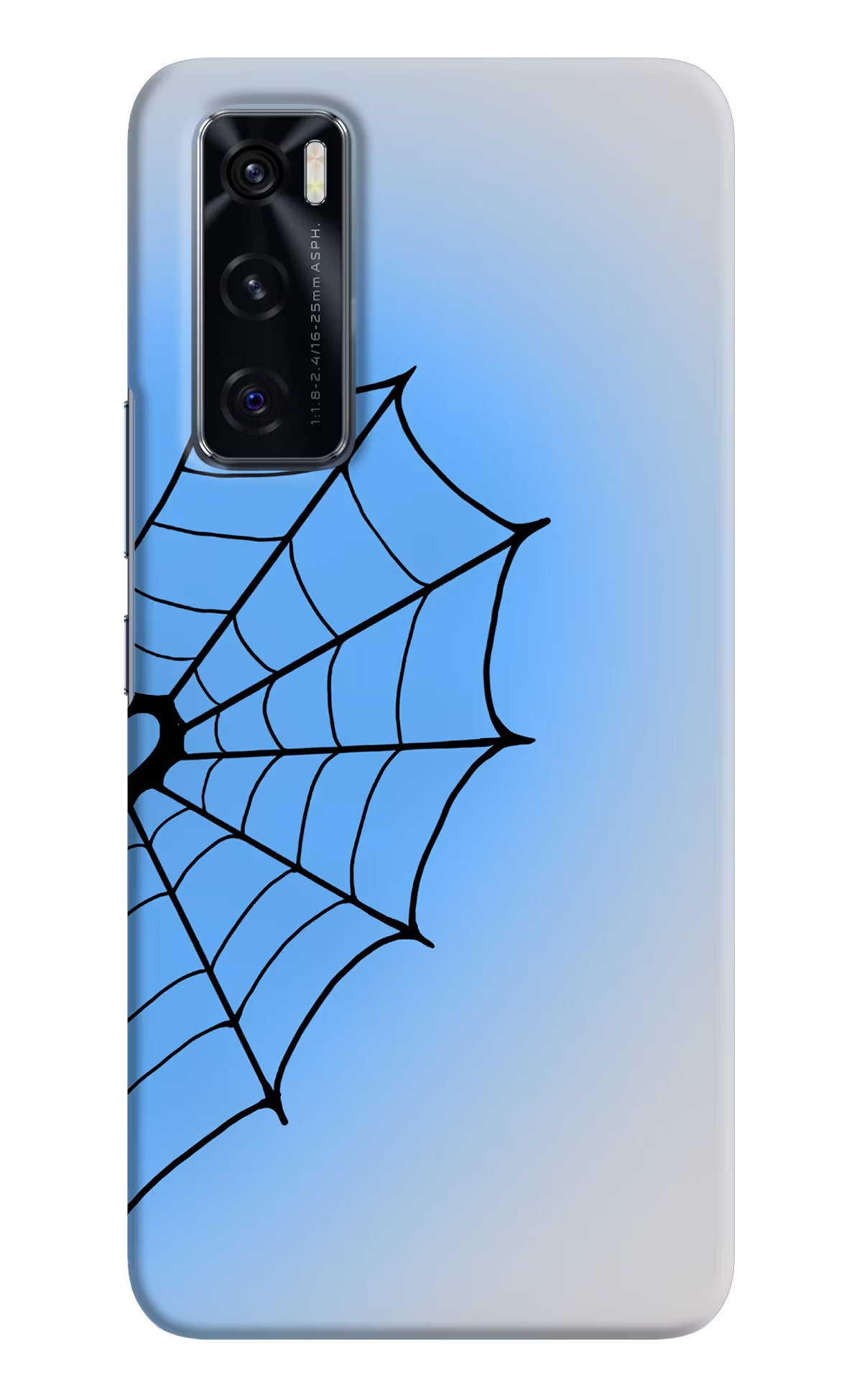 Blue Web Vivo V20 SE Back Cover
