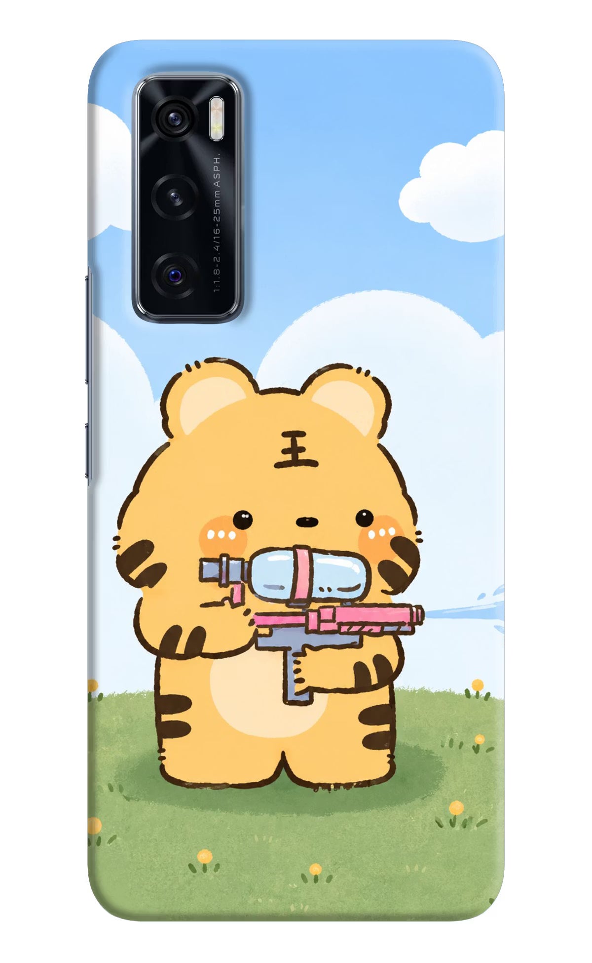 Tiger Treat Vivo V20 SE Back Cover
