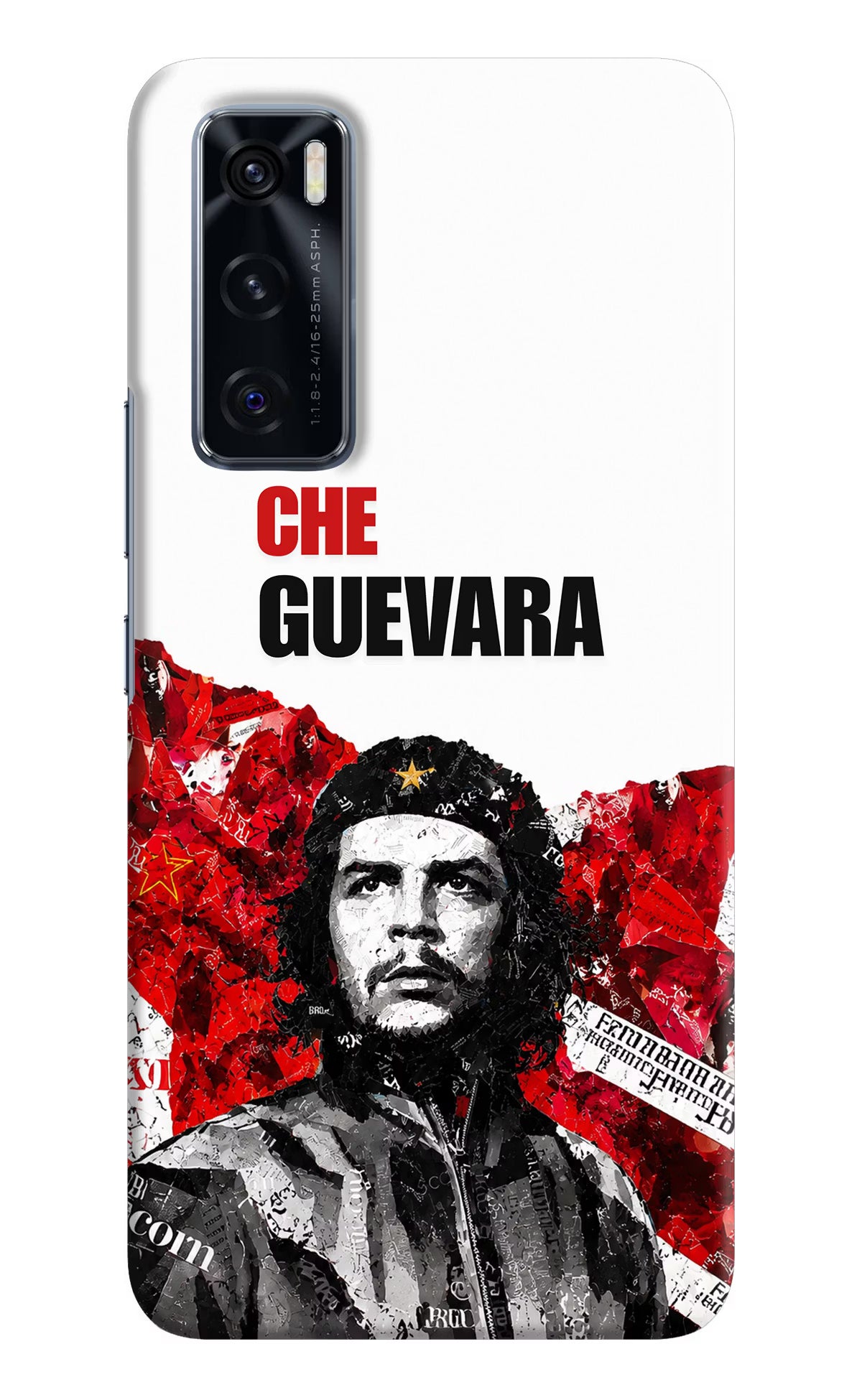 Che Guevara Revolution Vivo V20 SE Back Cover