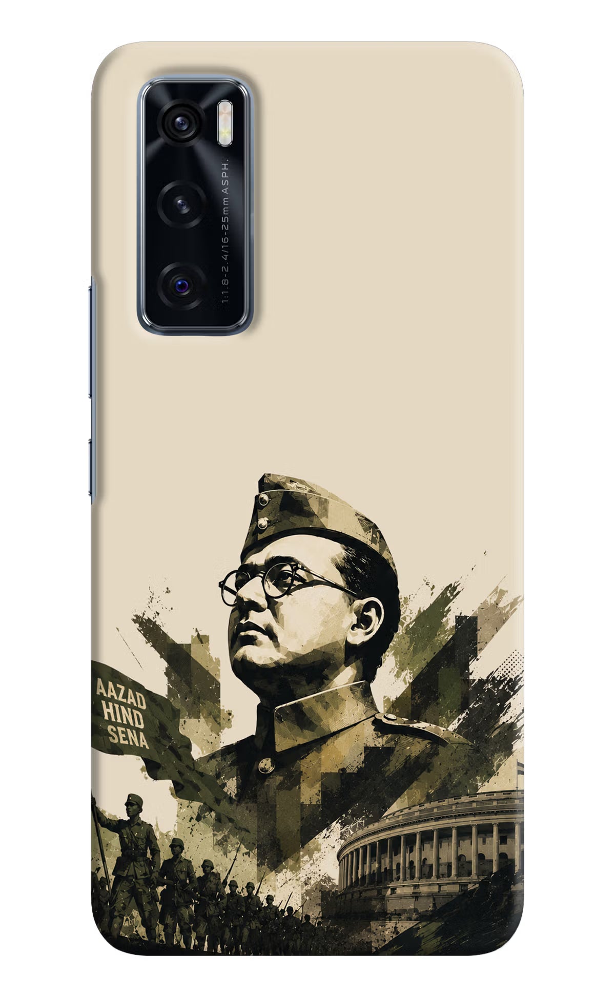 Netaji Rising Vivo V20 SE Back Cover