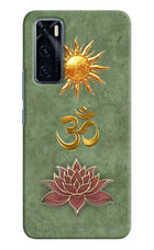 Om & Lotus Vivo V20 SE Back Cover