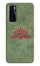 Lotus Grace Vivo V20 SE Hard Case Back Cover by Casekaro