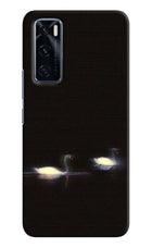 Silent Swans Vivo V20 SE Hard Case Back Cover by Casekaro