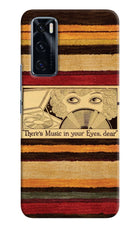 Vinyl Stripes Vivo V20 SE Hard Case Back Cover by Casekaro