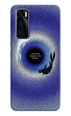 Dark Koi Vivo V20 SE Hard Case Back Cover by Casekaro