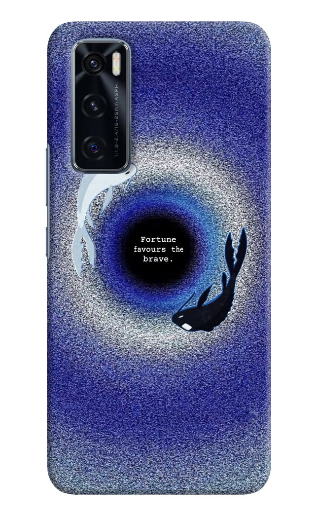 Dark Koi Vivo V20 SE Hard Case Back Cover by Casekaro