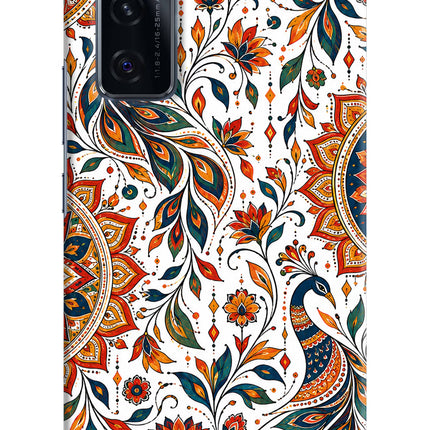 White Mayura Vivo V20 SE Back Cover