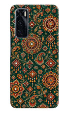 Green Pataka Vivo V20 SE Hard Case Back Cover by Casekaro