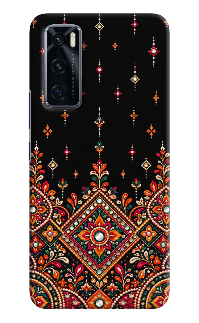 Noir Mehfil Vivo V20 SE Hard Case Back Cover by Casekaro
