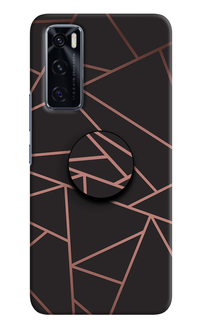 Geometric Pattern Vivo V20 SE Pop Case by Casekaro