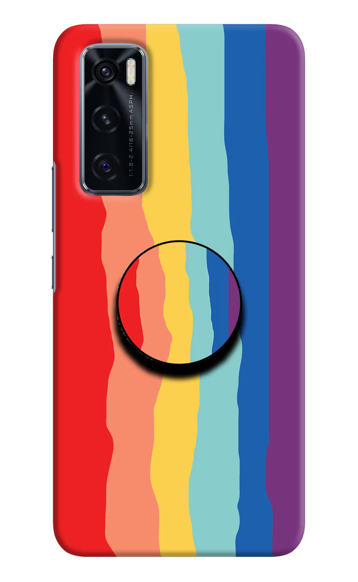 Rainbow Vivo V20 SE Pop Case by Casekaro