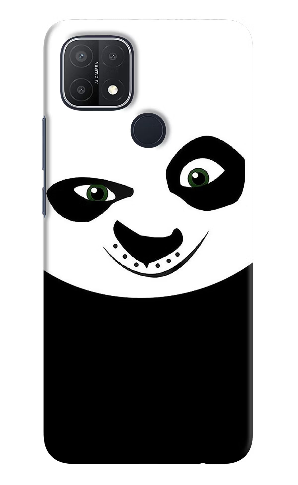 Panda Oppo A15/A15s Hard Case Back Cover by Casekaro