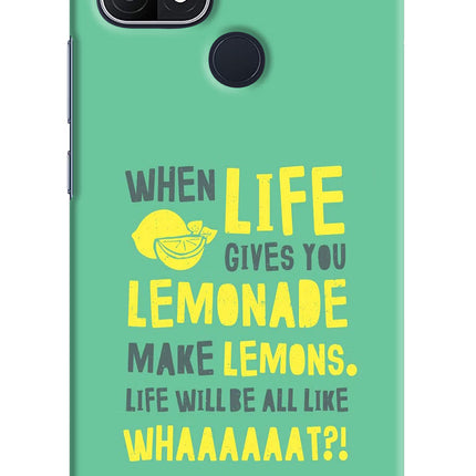 Quote Oppo A15/A15s Hard Case Back Cover by Casekaro