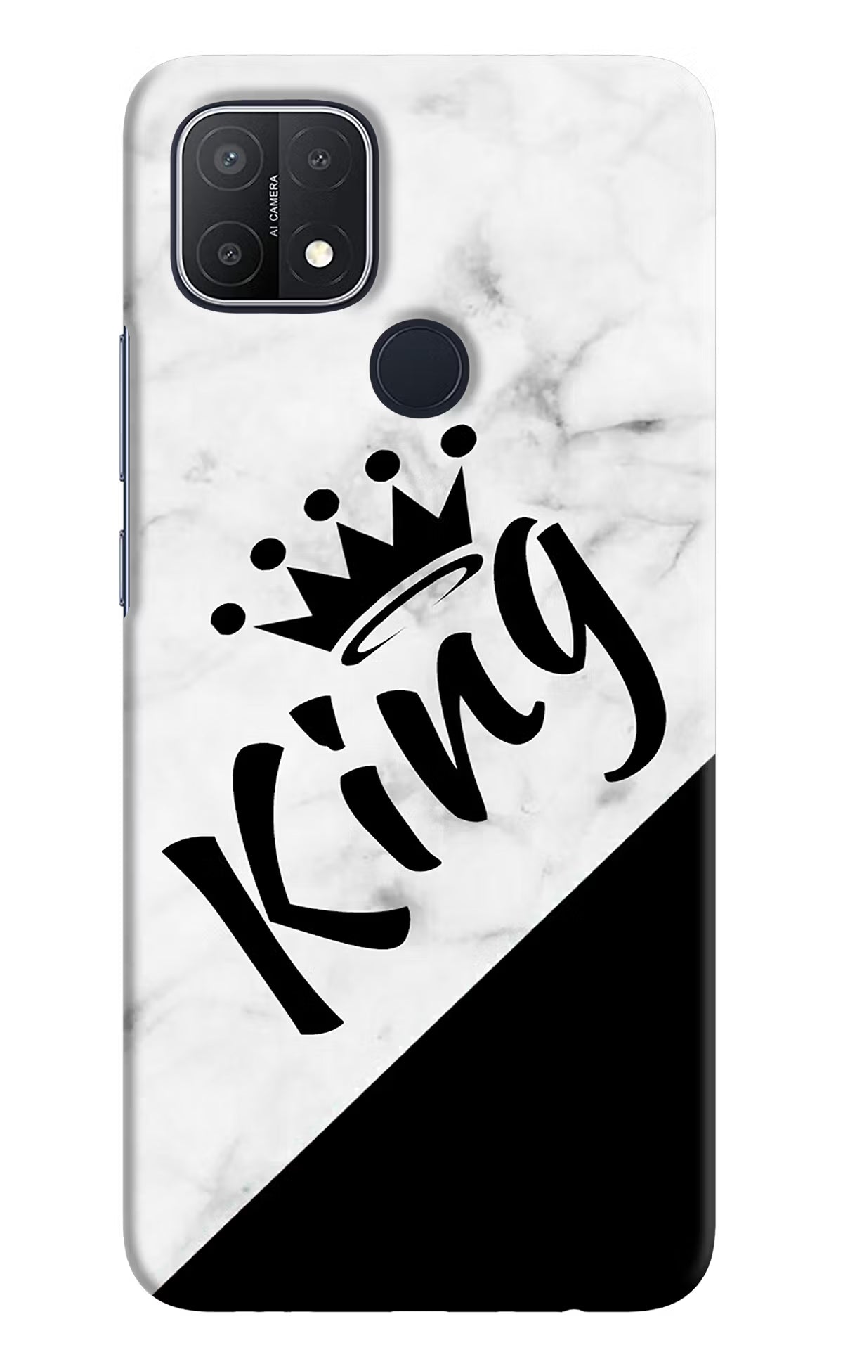 King Oppo A15/A15s Hard Case Back Cover by Casekaro