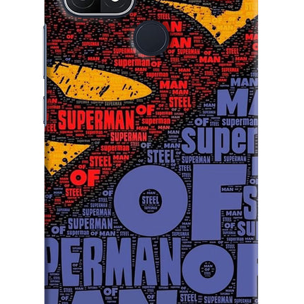 Superman Oppo A15/A15s Hard Case Back Cover by Casekaro