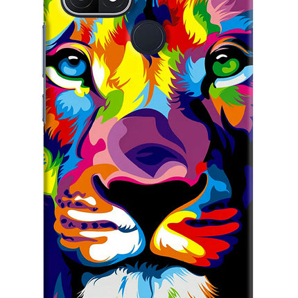 Lion Oppo A15/A15s Hard Case Back Cover by Casekaro