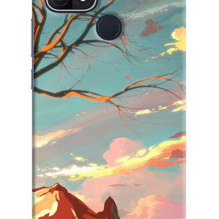 Scenery Oppo A15/A15s Hard Case Back Cover by Casekaro