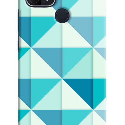 Abstract Oppo A15/A15s Hard Case Back Cover by Casekaro
