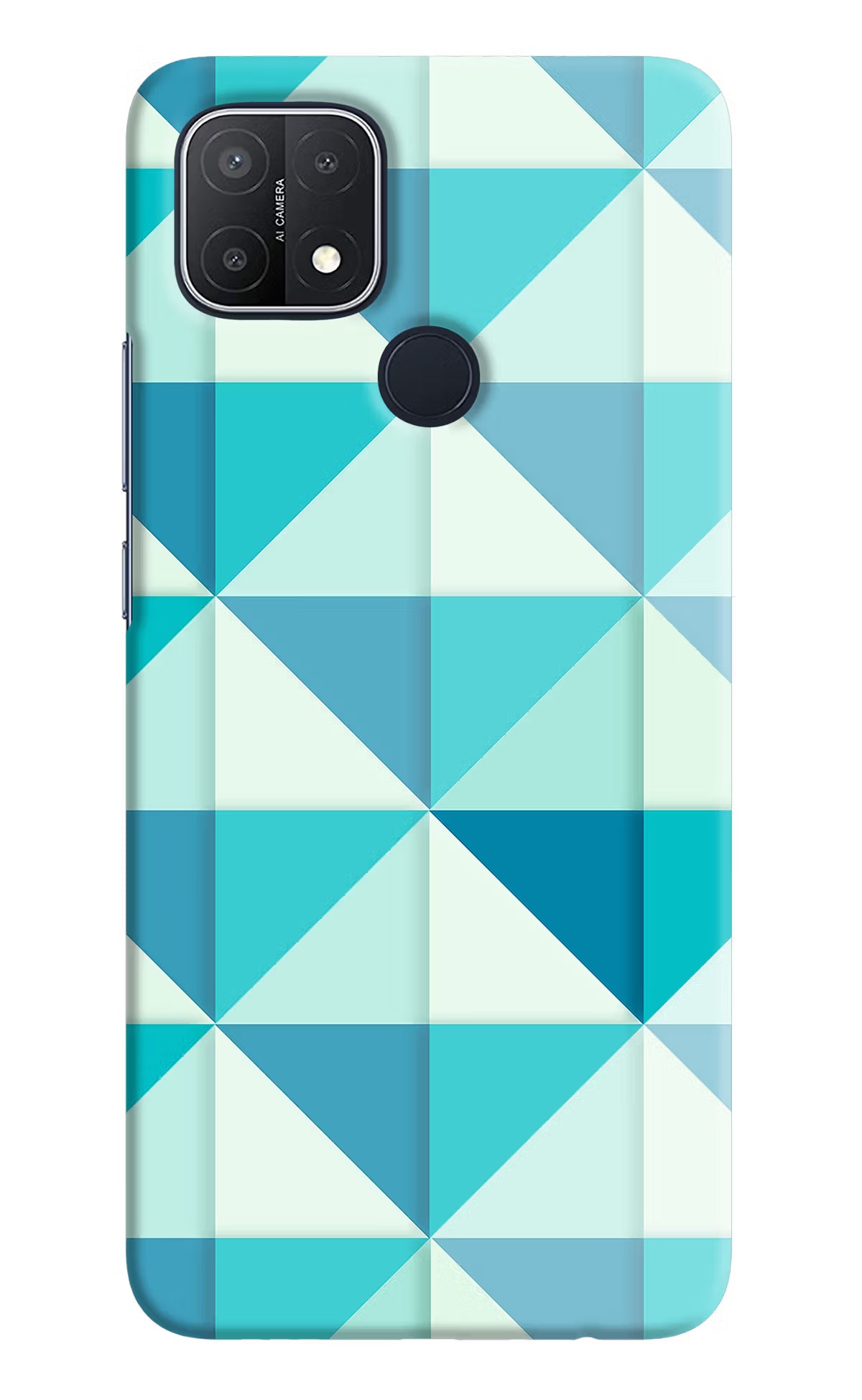 Abstract Oppo A15/A15s Hard Case Back Cover by Casekaro