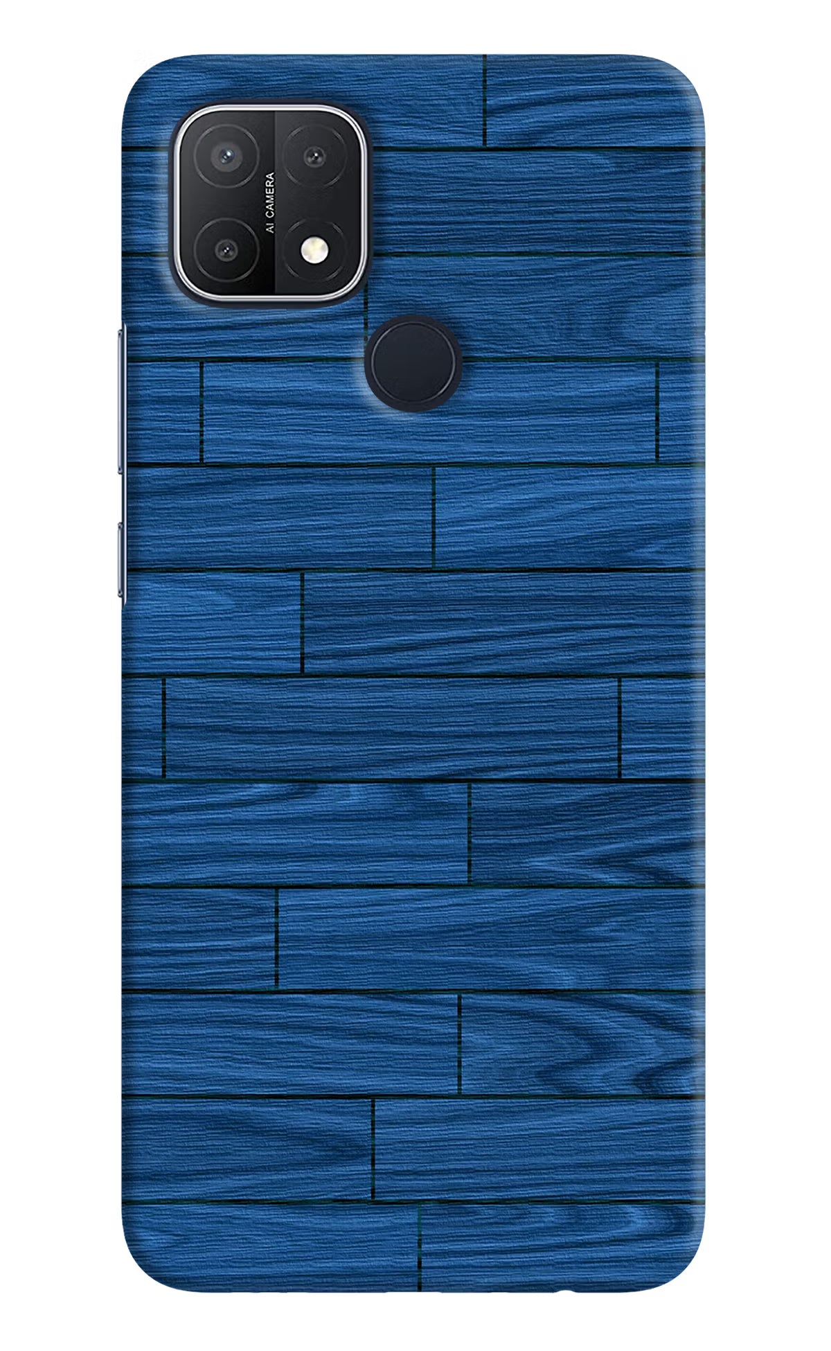 Wooden Texture Oppo A15/A15s Hard Case Back Cover by Casekaro
