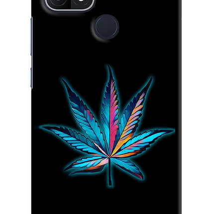 Weed Oppo A15/A15s Hard Case Back Cover by Casekaro