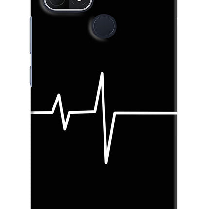 Heart Beats Oppo A15/A15s Hard Case Back Cover by Casekaro