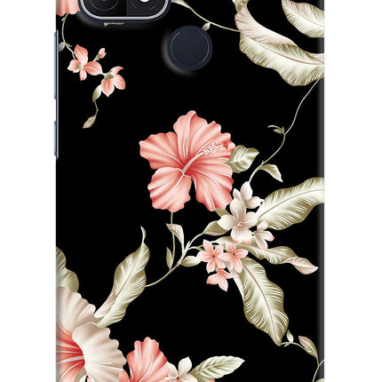 Flowers Oppo A15/A15s Hard Case Back Cover by Casekaro
