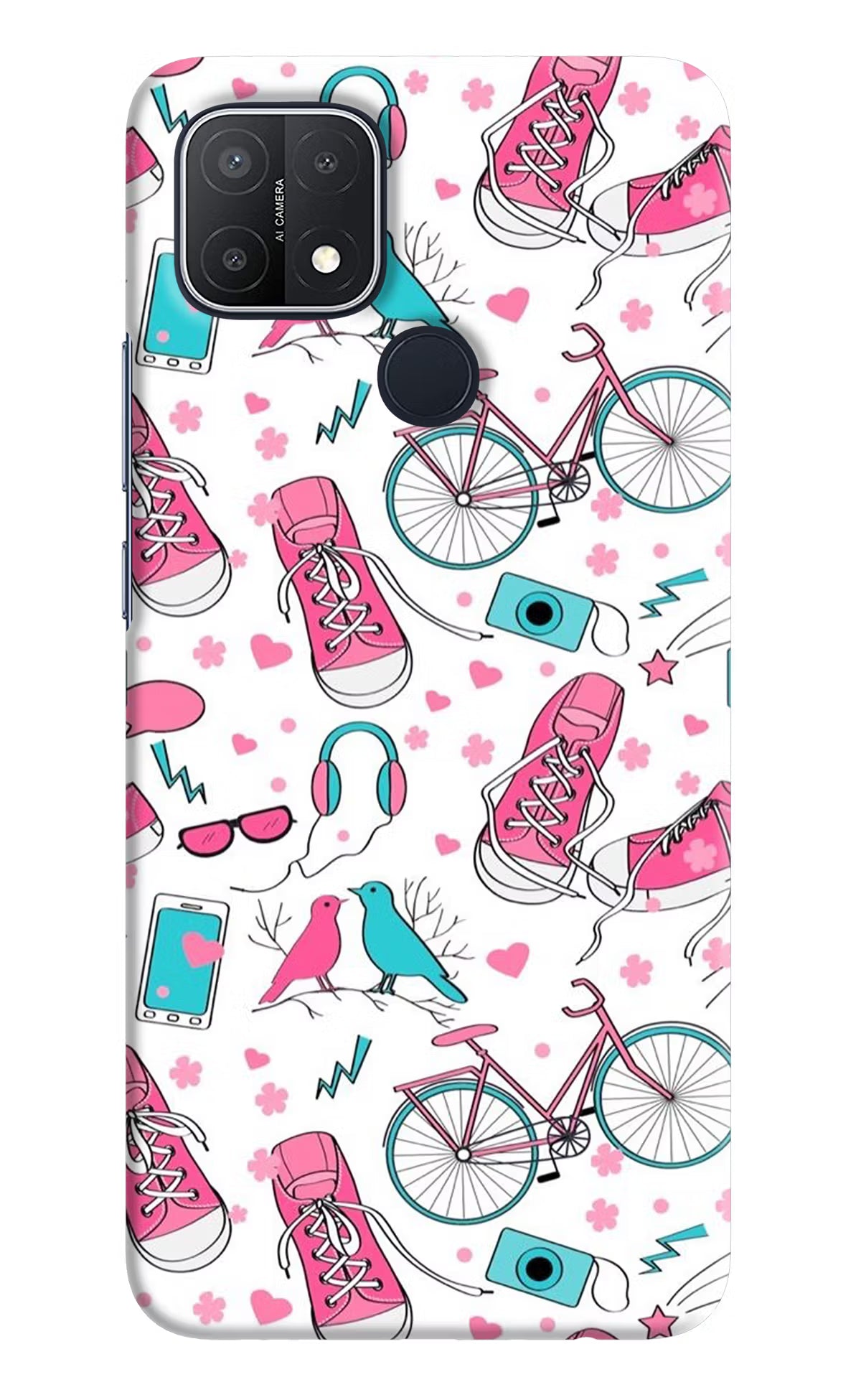 Artwork Oppo A15/A15s Hard Case Back Cover by Casekaro