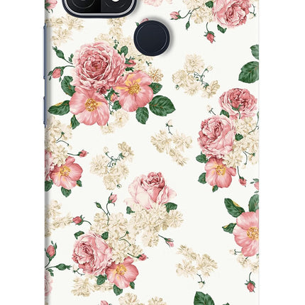 Flowers Oppo A15/A15s Hard Case Back Cover by Casekaro