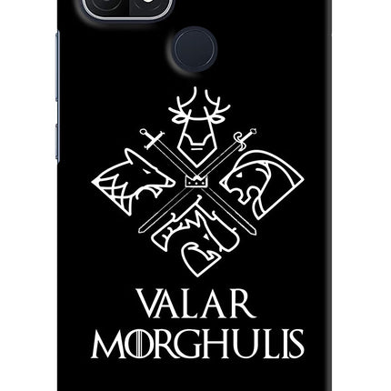 Valar Morghulis | Game Of Thrones Oppo A15/A15s Hard Case Back Cover by Casekaro