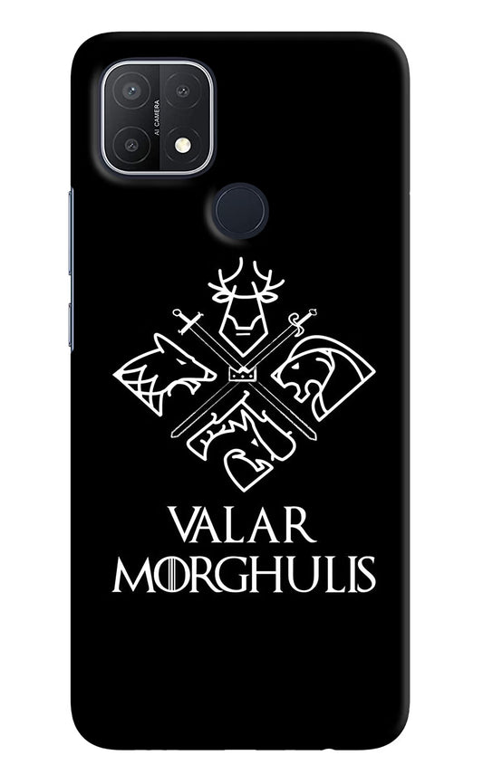 Valar Morghulis | Game Of Thrones Oppo A15/A15s Hard Case Back Cover by Casekaro