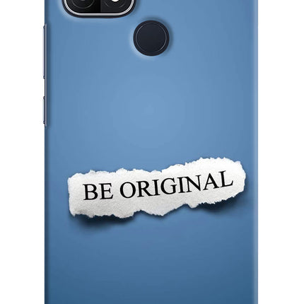 Be Original Oppo A15/A15s Hard Case Back Cover by Casekaro
