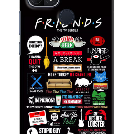 FRIENDS Oppo A15/A15s Hard Case Back Cover by Casekaro