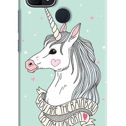 Unicorn Wallpaper Oppo A15/A15s Hard Case Back Cover by Casekaro