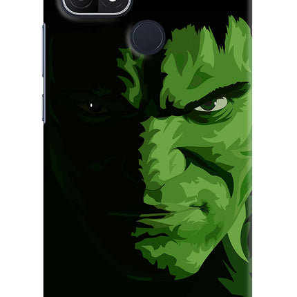 HULK Oppo A15/A15s Hard Case Back Cover by Casekaro