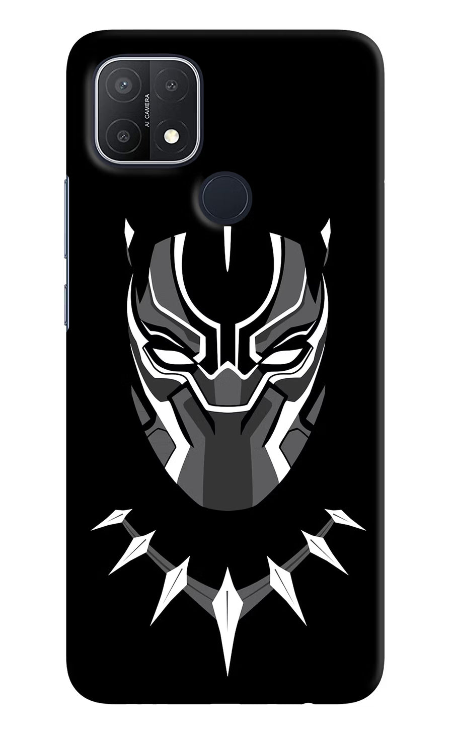 Black Panther Oppo A15/A15s Back Cover, Hard case