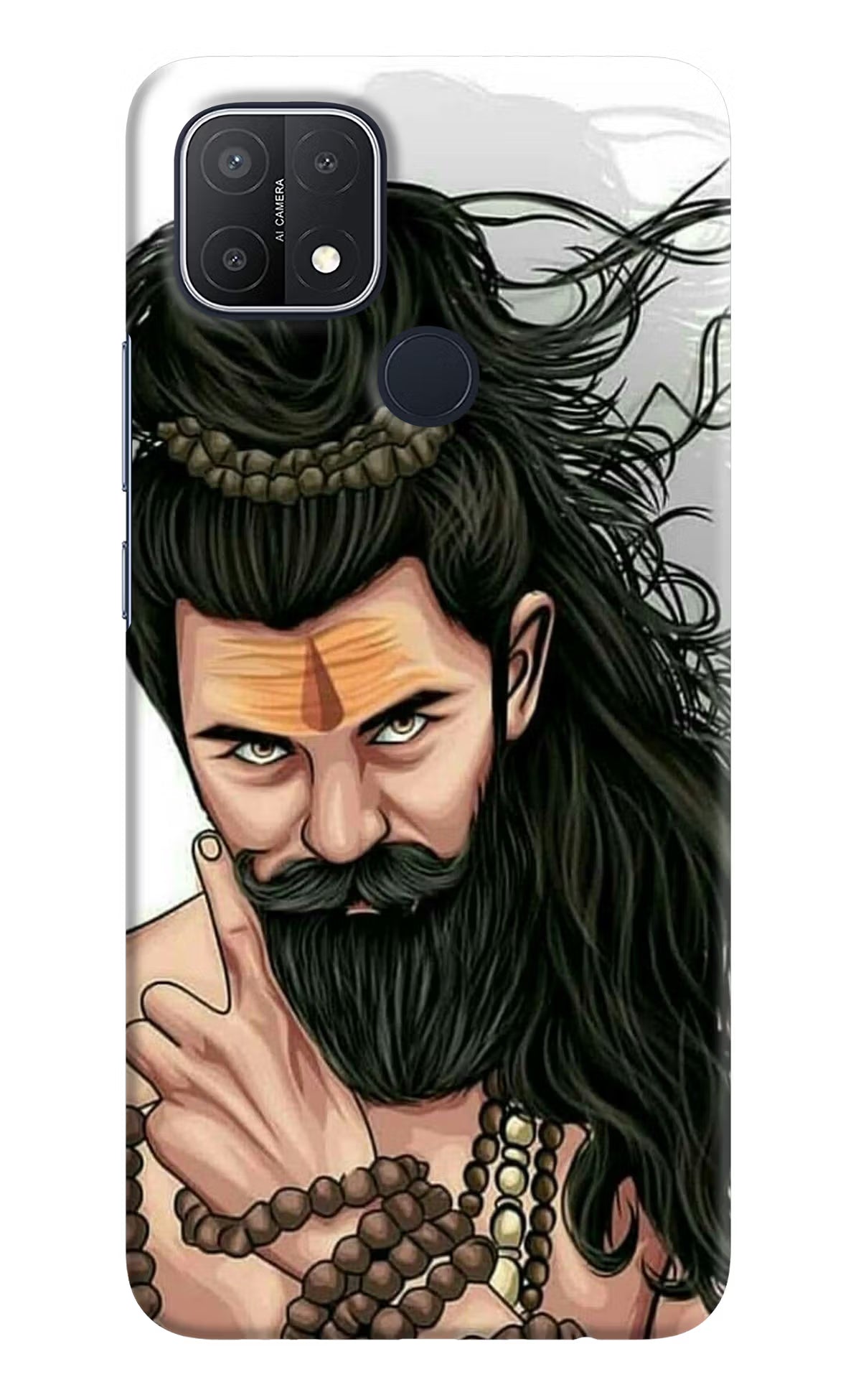 Mahadev Oppo A15/A15s Hard Case Back Cover by Casekaro
