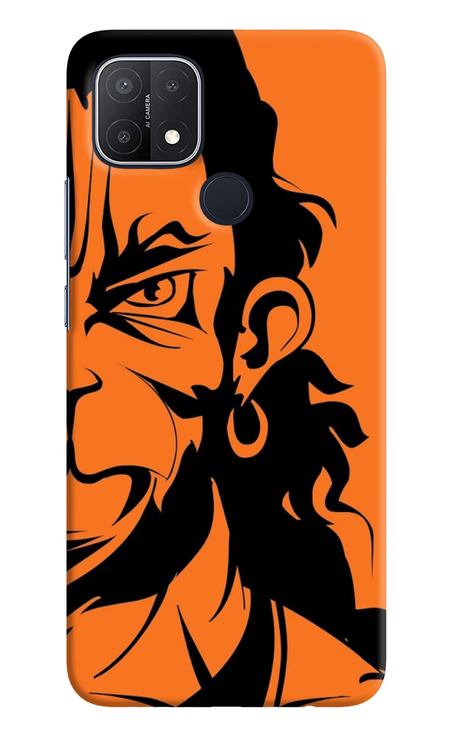 Hanuman Oppo A15/A15s Back Cover, Hard case