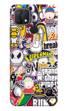 Sticker Bomb Oppo A15/A15s Hard Case Back Cover by Casekaro