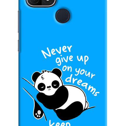 Keep Sleeping Oppo A15/A15s Hard Case Back Cover by Casekaro