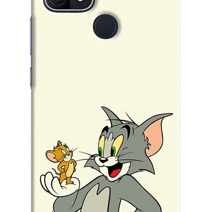 Tom & Jerry Oppo A15/A15s Hard Case Back Cover by Casekaro