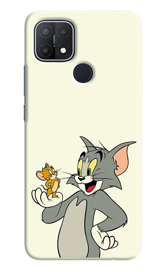 Tom & Jerry Oppo A15/A15s Hard Case Back Cover by Casekaro