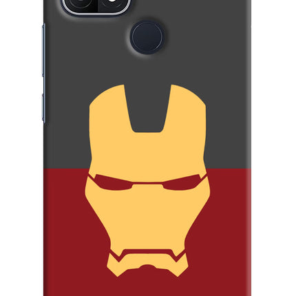 Ironman Oppo A15/A15s Hard Case Back Cover by Casekaro