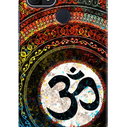 Om Cultural Oppo A15/A15s Hard Case Back Cover by Casekaro